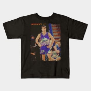 John Stockton - UTAH JAZZ #12 Kids T-Shirt